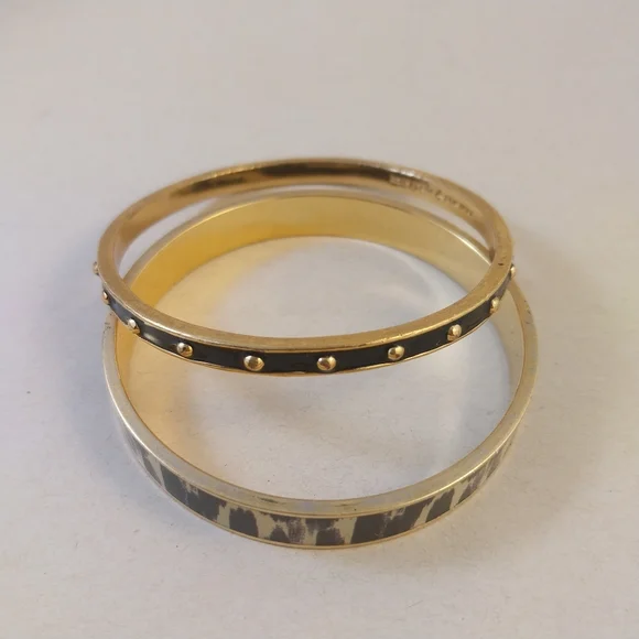 Kate Spade Gold and Black Bracelet Duo - Picture 14 of 16